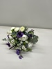 SILK Purple And White Bouquet