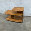 Mid-Century Modern Wooden Side Table
