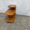 Mid-Century Modern Wooden Side Table