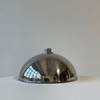 Silver Dome Plate Cover