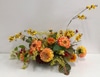 Silk arrangement. modern version of a garden style