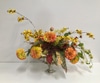 Silk arrangement. modern version of a garden style
