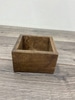 Small Square Wooden Box