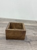 Small Square Wooden Box