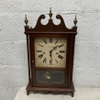 Antique Wooden Mantel Clock