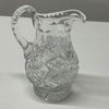 Medium Cut Picture Crystal vase