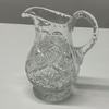 Medium Cut Picture Crystal vase