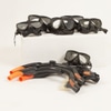 Snorkel Set - Black and orange matching