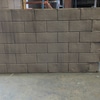 Cinder Block Pony Wall 8w x 4h