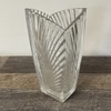 Crystal Fanning Wings Vase