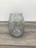 Embossed Glass Vase