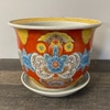 Asian Ceramic Primary Color Planter