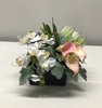 SILK Tropical Coffee Table Arrangements