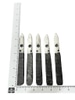 Rubber Black Taped Shank x10