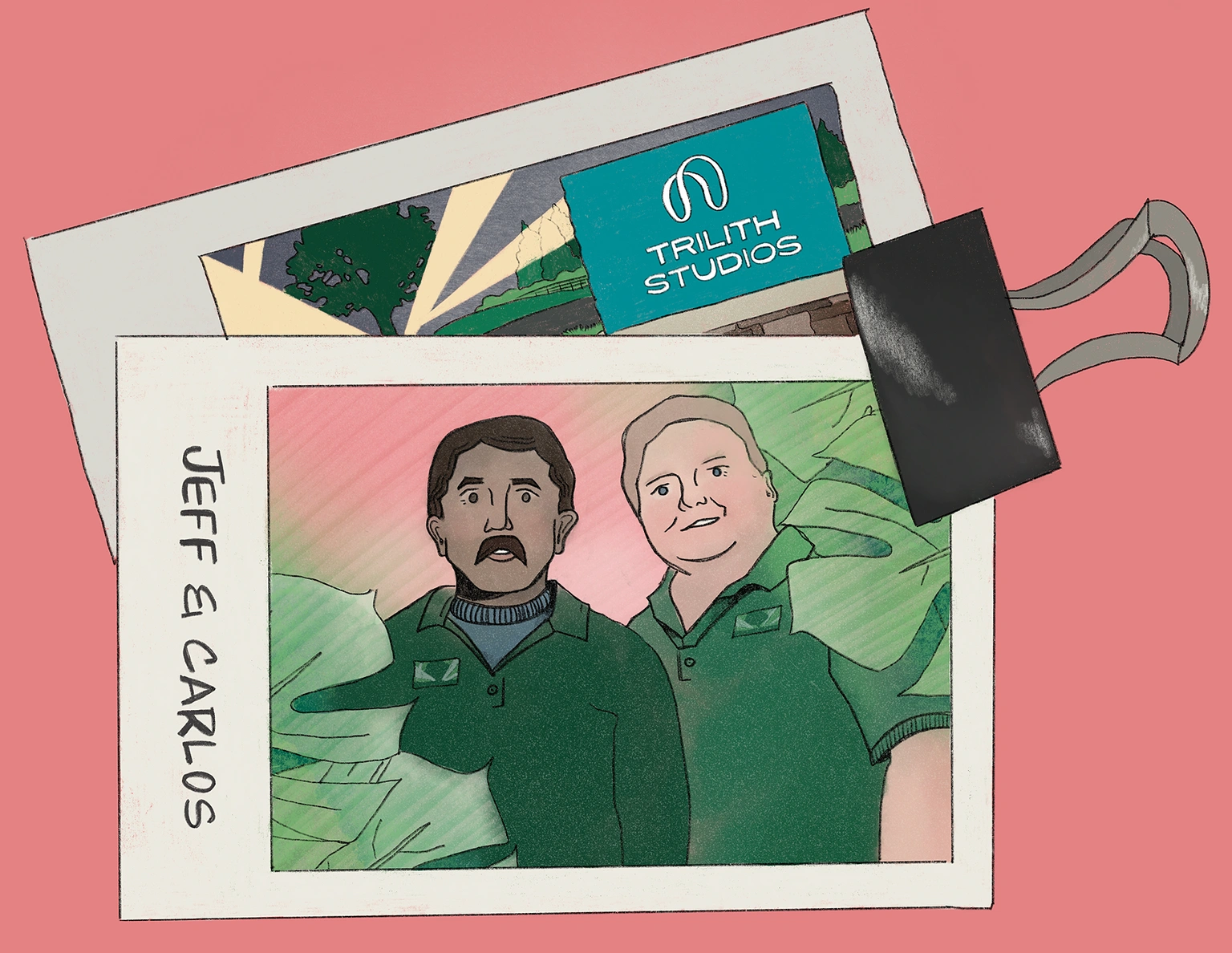 Illustration of Jeff and Carlos