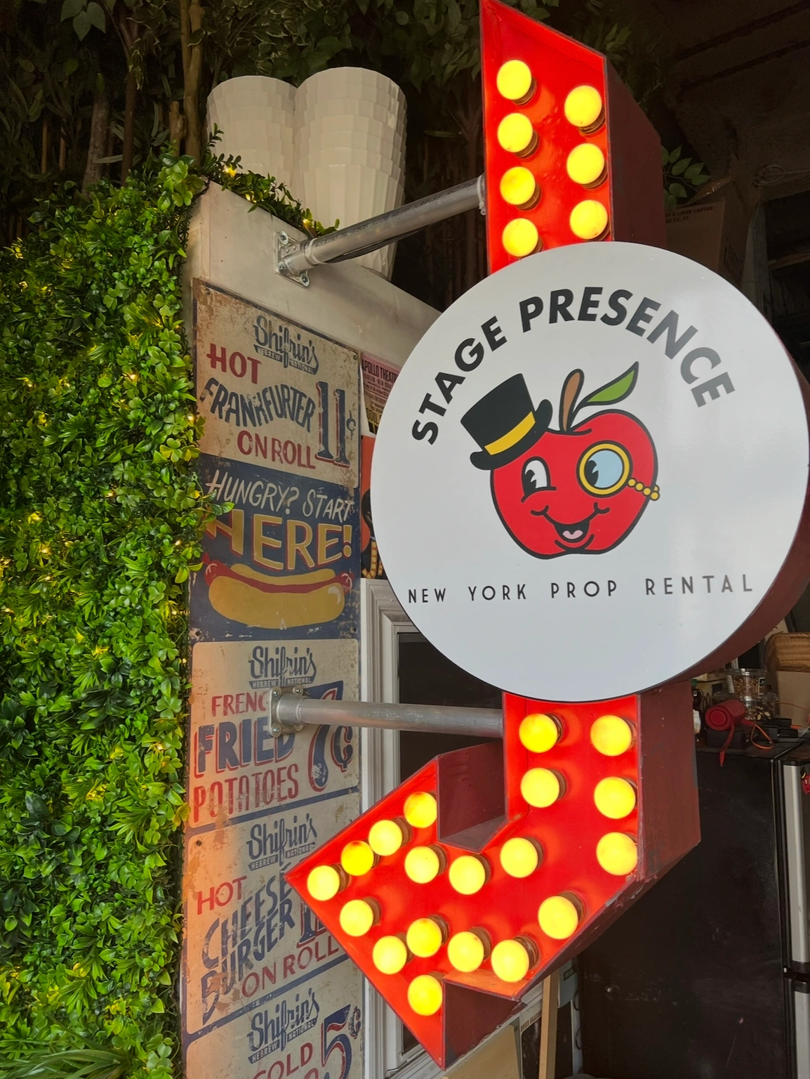 Set dressing and props rentals for {location}