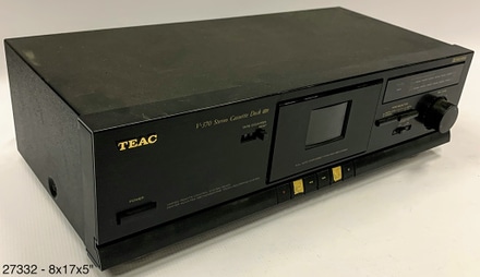 main photo of Cassette deck, black, Teac V-370, vintage