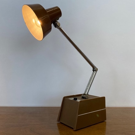 main photo of Mobilite Desk Lamp Model 28 Brown