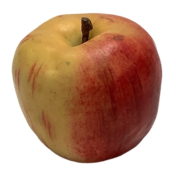 main photo of Faux Apple; Red yellow, Artificial.