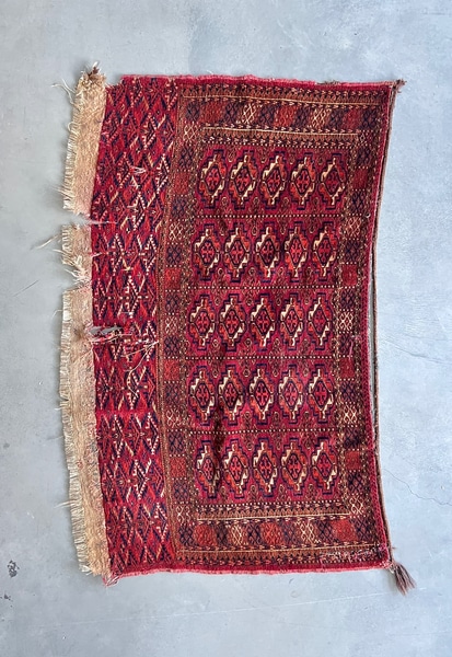 main photo of Vintage Red Patterned Rug