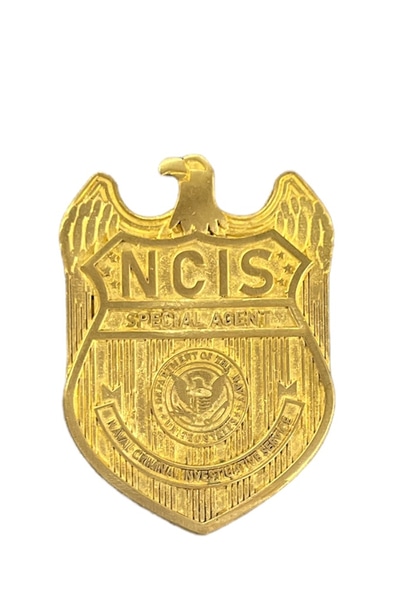 main photo of Gold NCIS Special Agent Badges x2