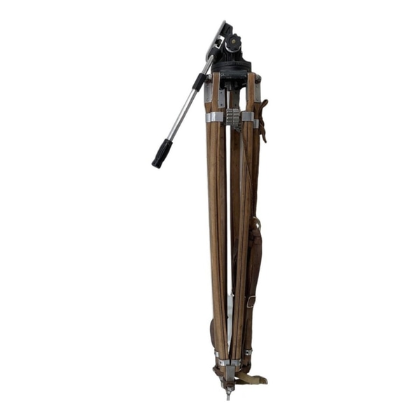 main photo of Tripod - Vintage Professional Junior Wooden Tripod