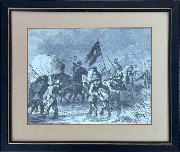 main photo of Cleared Framed Historical Art Print