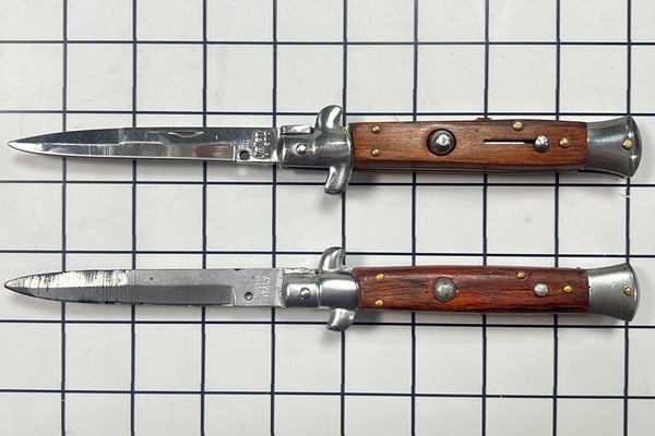 main photo of Stunt Kit - Switchblade Wood Handle