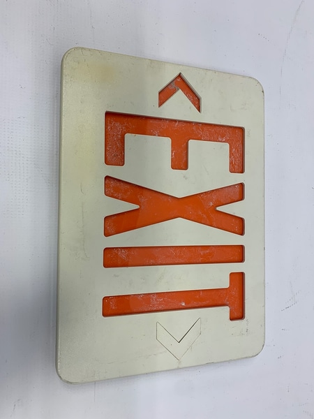 main photo of Exit sign panel