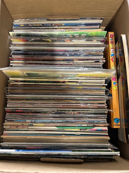 main photo of Banker Box of Comic Books