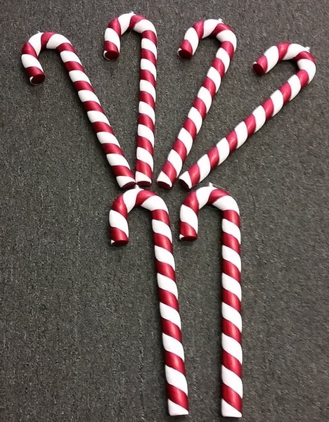 Set of 20 Candy Cane Ornaments main photo of Set of 20 Candy Cane Ornaments