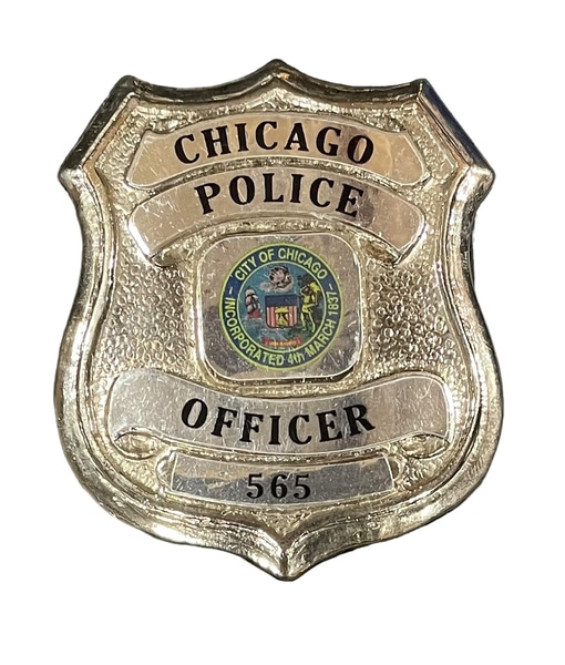main photo of Chicago Police Badges x4