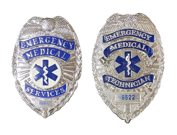 main photo of Silver Emergency Medical Technician Badges x13 Services x7