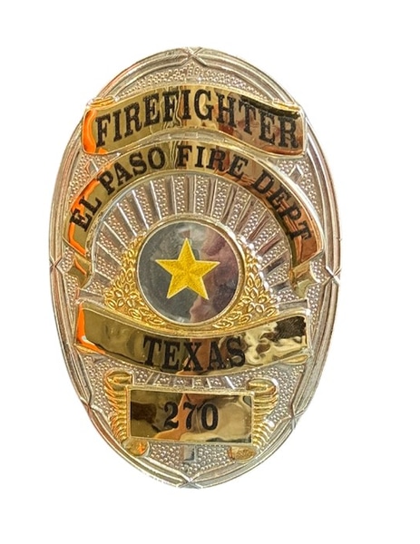 Texas (El Paso) Fire Department Firefighter Badge x6 main photo of Texas (El Paso) Fire Department Firefighter Badge x6