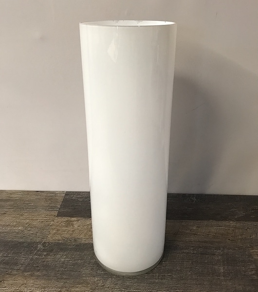 White Glass Cylinder main photo of White Glass Cylinder