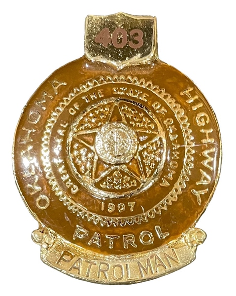 main photo of Oklahoma Highway Patrol Badges x6