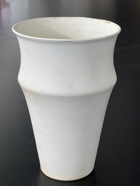 main photo of Flared Vase w/ Speckles - tapered