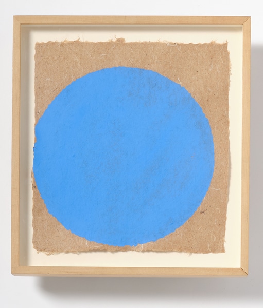 main photo of Cobalt Blue Moon Circle Print