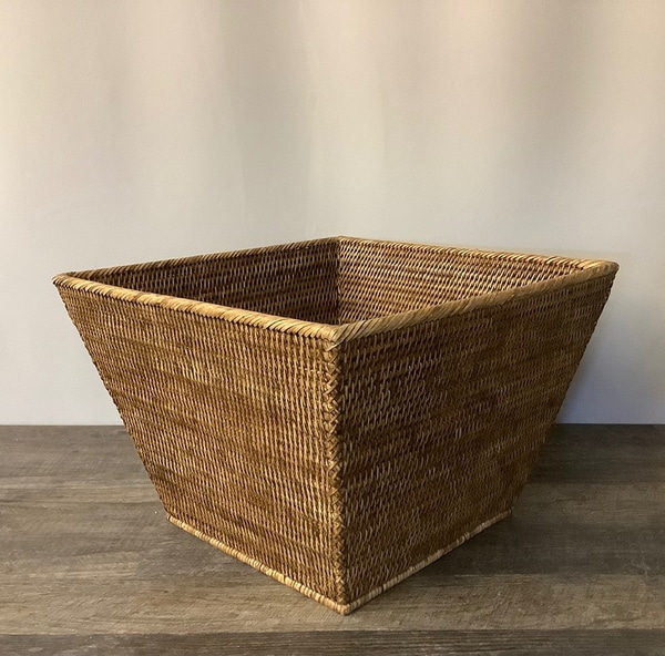 Tapered Square Woven Basket main photo of Tapered Square Woven Basket