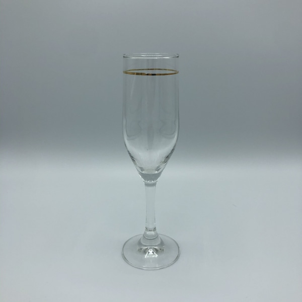 main photo of Cordial Glasses With Gold Ring