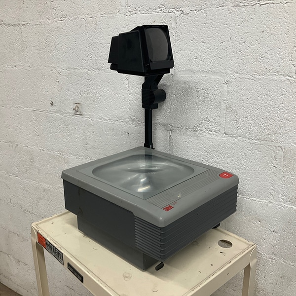 Vintage overhead store projector