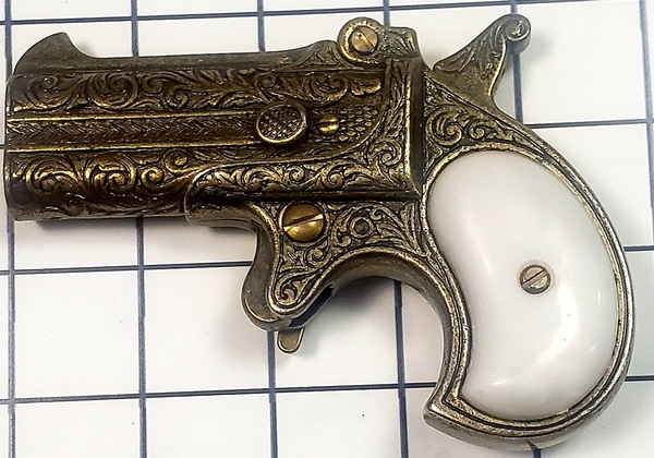 main photo of Replica - Engraved Gold Derringer