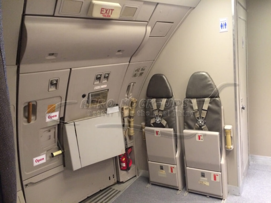 14-16 Door closed with AI jumpseats