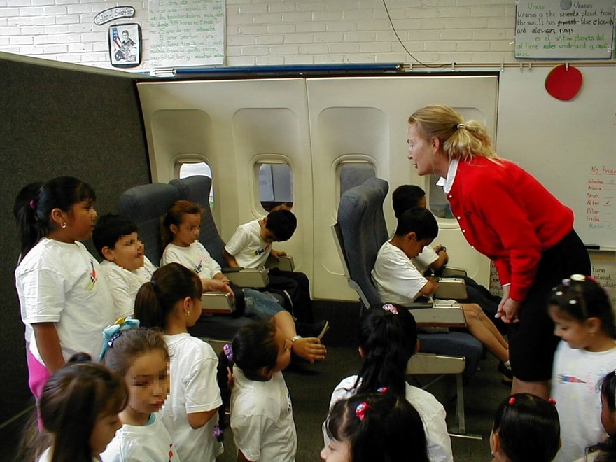 Children at Traveling Museum