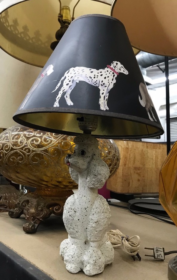 Dog lampshade shop