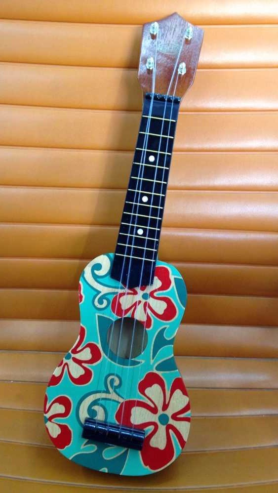 Painted ukulele deals