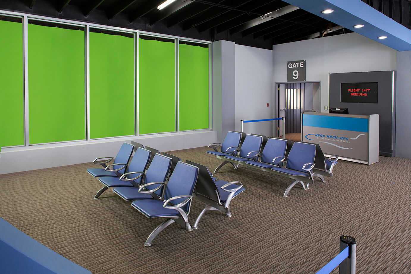 15-1 Skyway - Holding area, Gate & Jetway - 8b