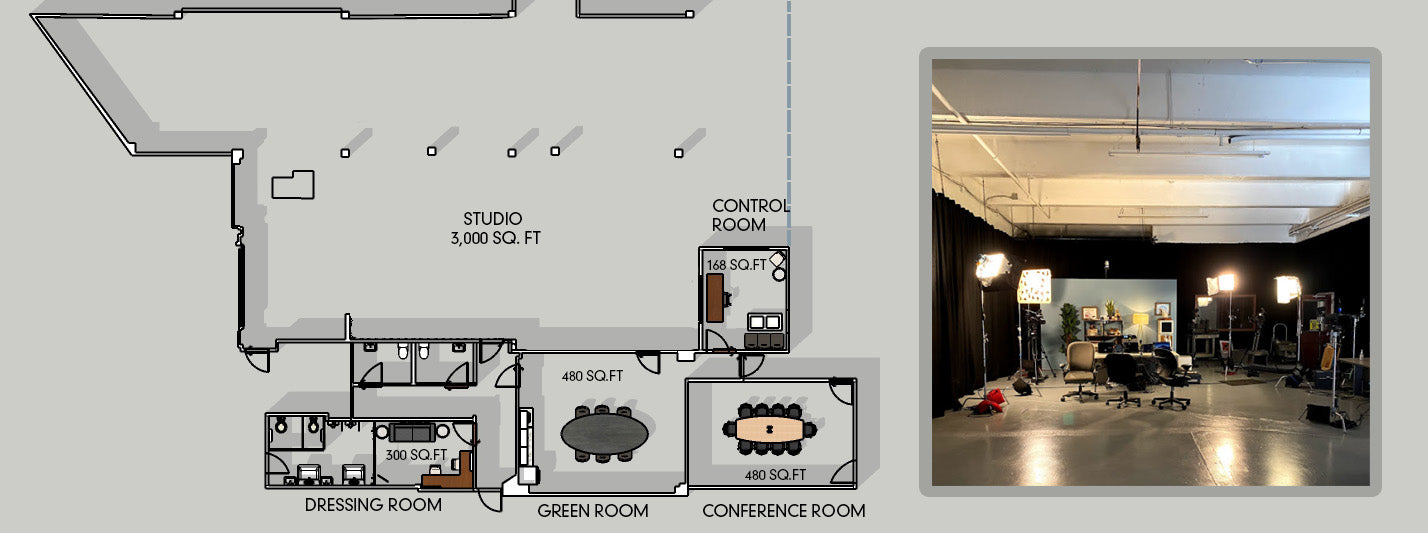 BB Props Studio Map and Picture