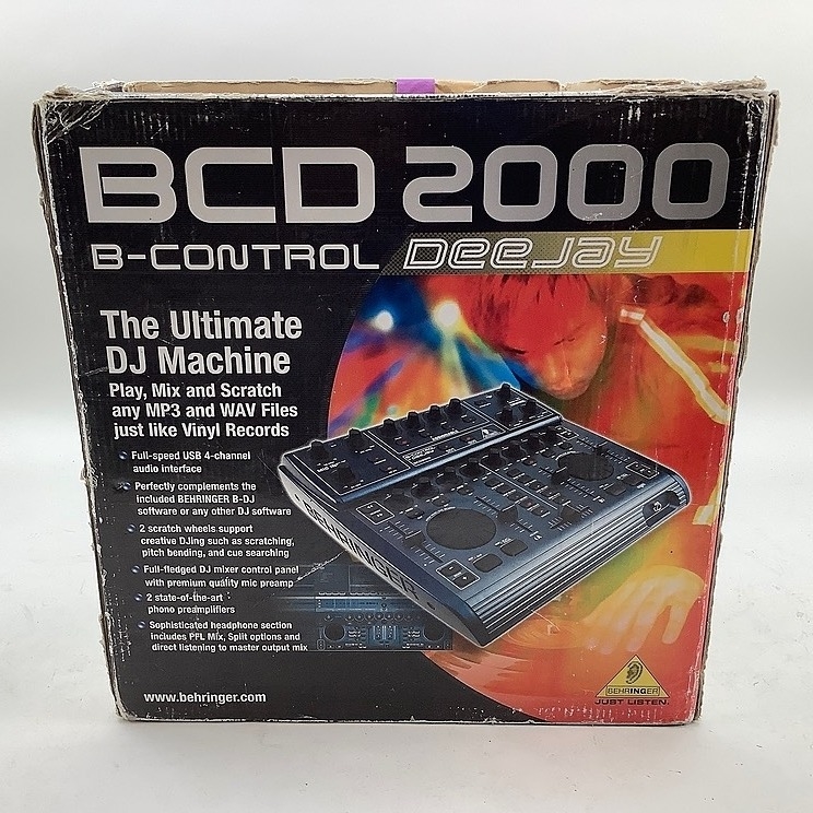 Behringer BCD2000 B-Control Deejay Machine | For Rent in Burnaby