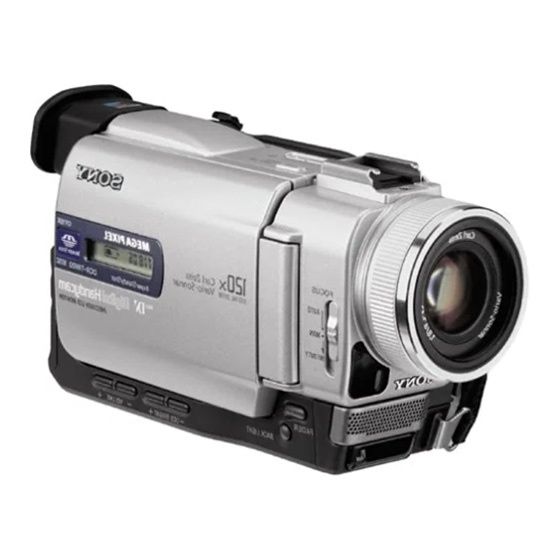 SONY miniDV HANDYCAM DCR-TRV50 ⑥ Buy Sony DCR-TRV50 Camcorder - Silver online | eBay